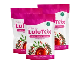 3 packs of Lulutox Tea